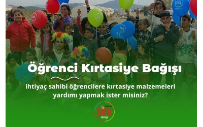 Kırtasiye Bağışı